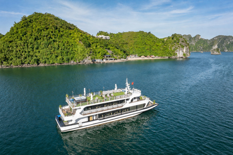 Hanoi: Ha Long Bay Scenic Day Cruise, Cave, Kayak & Titop Hanoi Pickup - Standard Cruise - Set Menu Lunch
