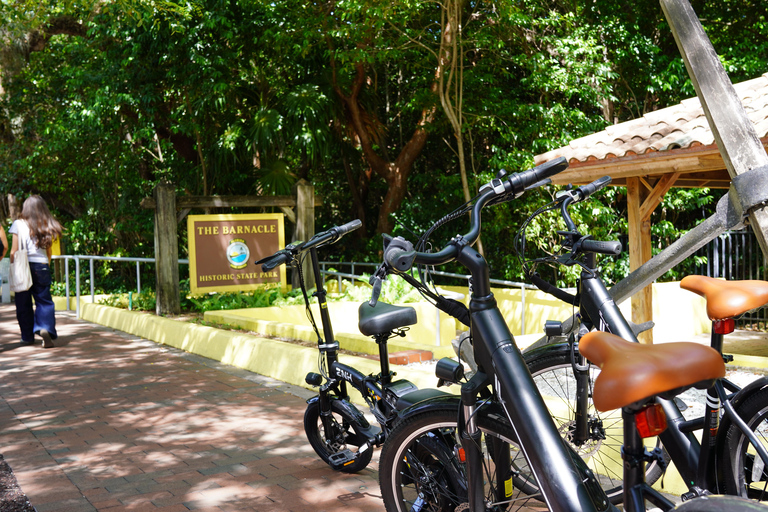 Miami: Coconut Grove Guided E-Bike Tour Historic Bike Ride