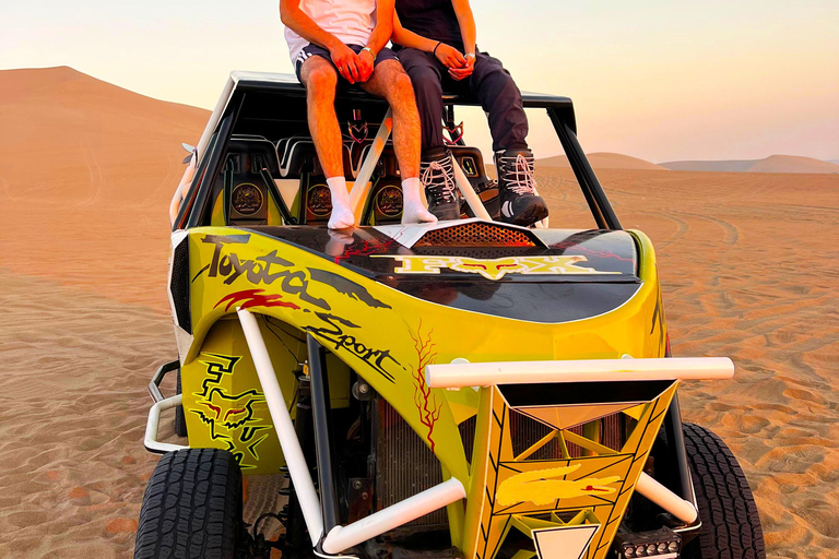 Huacachina Ica: Sandboard Adventure with Bonfire & Cocktails