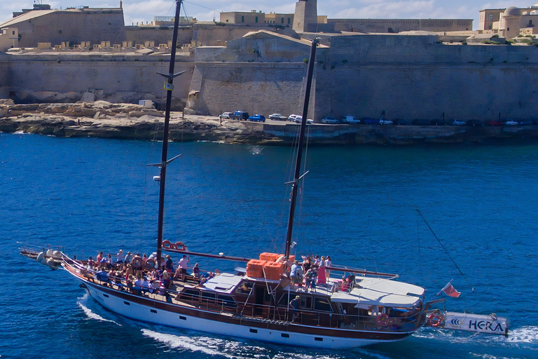 Sliema: Scenic Coastal & Harbour Cruise w/Lunch & Transport Including Transportation