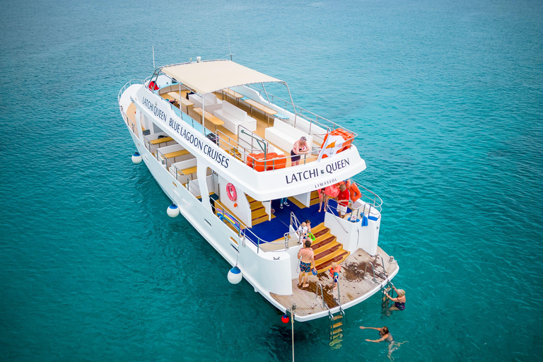 Paphos: Blue Lagoon halve dag boottocht met hoteltransfer