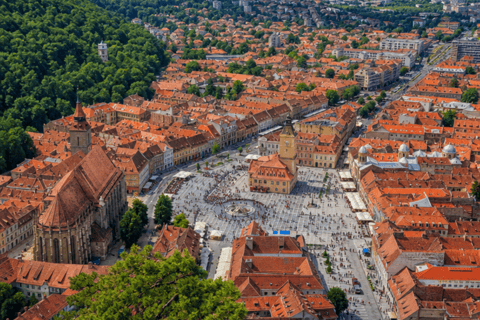 From Bucharest: Peleș and Bran Castles & Brașov Day Trip