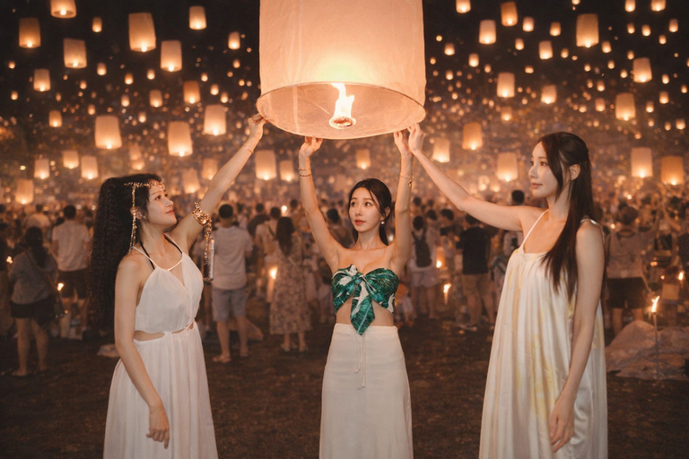 Chiang Mai: VIP Heritage Sky Lantern Festival Lantern Show Platinum VIP Heritage Sky Lantern Festival Lantern Show
