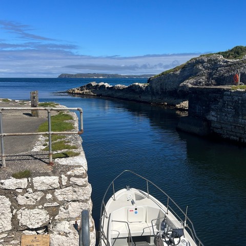 Visit Ballintoy Private History ,Geology , Heritage Boat Tour in Bushmills