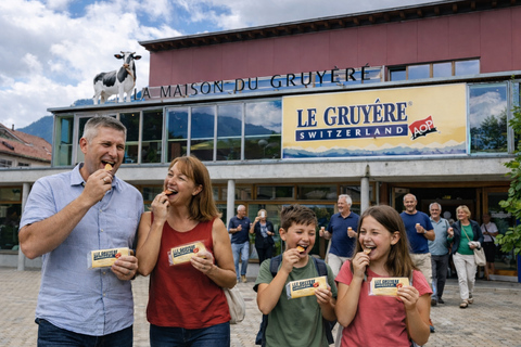 Geneva: Gruyères Private Cheese & Chocolate Tour with Local