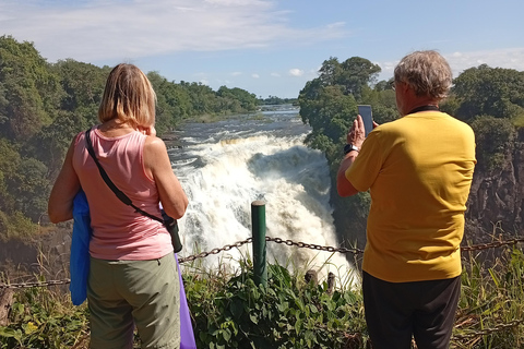 Victoria Falls Tour:Guided Walk with Female Guide
