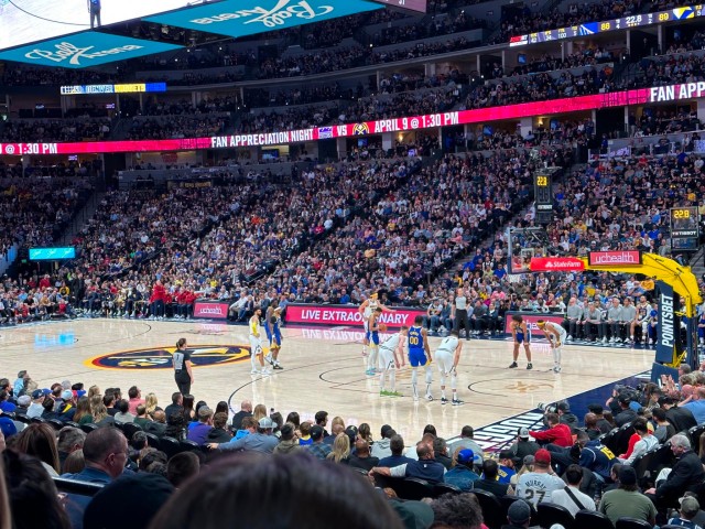 Visit Denver Denver Nuggets NBA Game Ticket at Ball Arena in Thornton, Colorado
