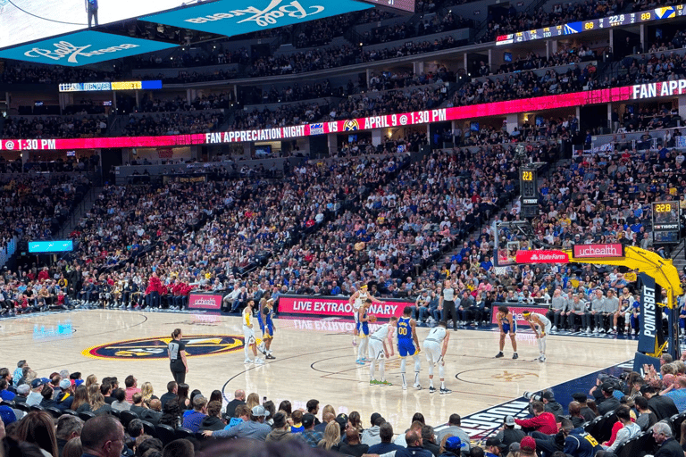 Denver: Denver Nuggets NBA matchbiljett på Ball ArenaBudget Sittplatser