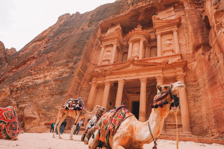 Golden Triangle: Petra, Wadi Rum & Aqaba 2-Day Adventure Golden Triangle: Petra, Wadi Rum & Aqaba Tour with Camp