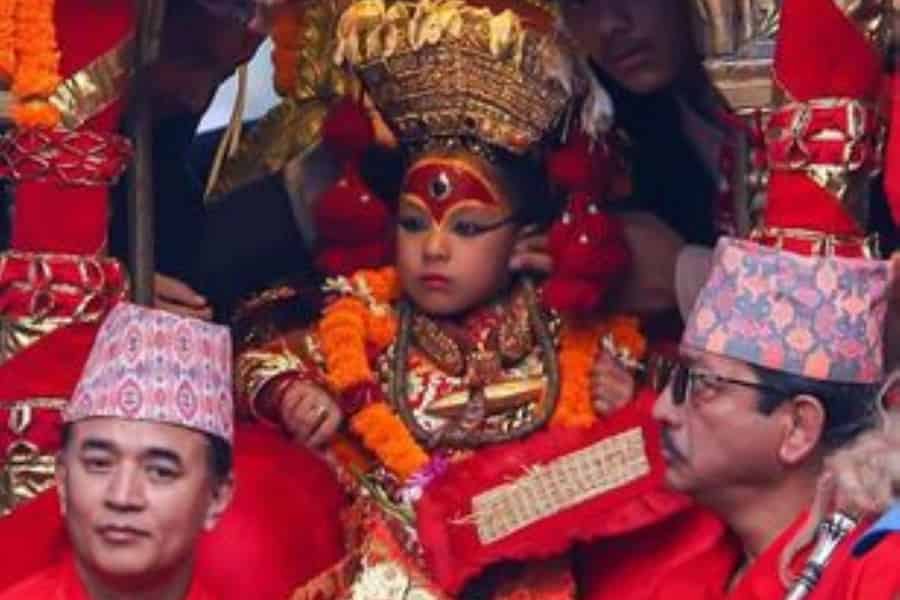 Älteste lokale Markttour mit der lebenden Göttin Kumari. Foto: GetYourGuide Älteste lokale Markttour mit der lebenden Göttin Kumari. Foto: GetYourGuide