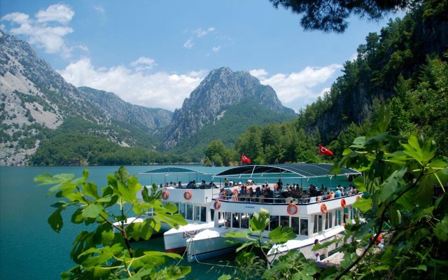 Visit From Alanya/Side/Belek/Antalya Green Canyon Cruise w/ Lunch in Antalya