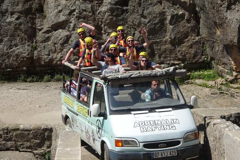 Antalya: 5-in-1 Rafting, Zipline, Buggy Safari & Canyon 5-in-1 Combo Tour without Transfer (Meeting Point)
