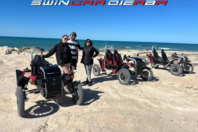 Djerba: Swincar-Abenteuer-Tour mit Abholung vom Hotel