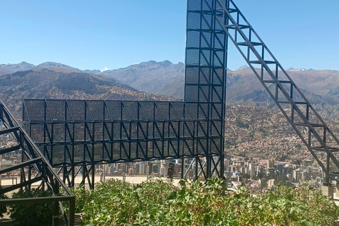 La Paz Highlights: 2 Viewpoints + Moon Valley + Cable Cars