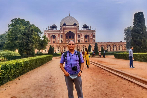 New and Old Delhi: 8-uur durende groepstour met gids