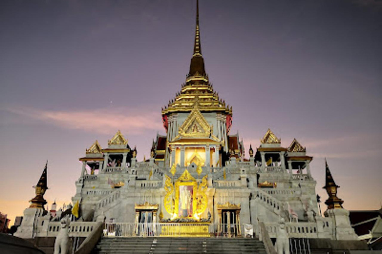 Bangkok Tour: Golden Buddha, Reclining Buddha & Gems Gallery Group Tour with Hotel Pickup