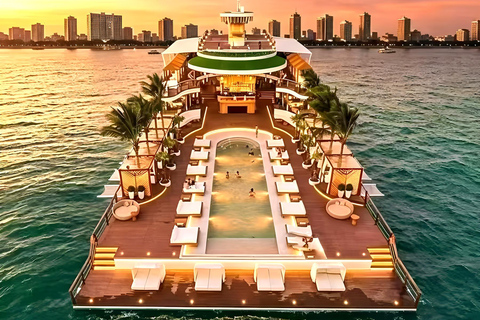 Pattaya: Sina Beach Club Entry Ticket