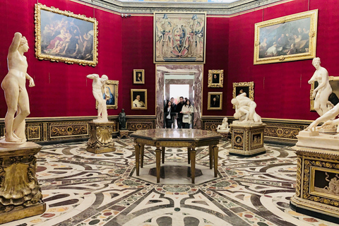 Florence: Uffizi Gallery Small-Group Guided Tour with TicketGuided Tour in Russian