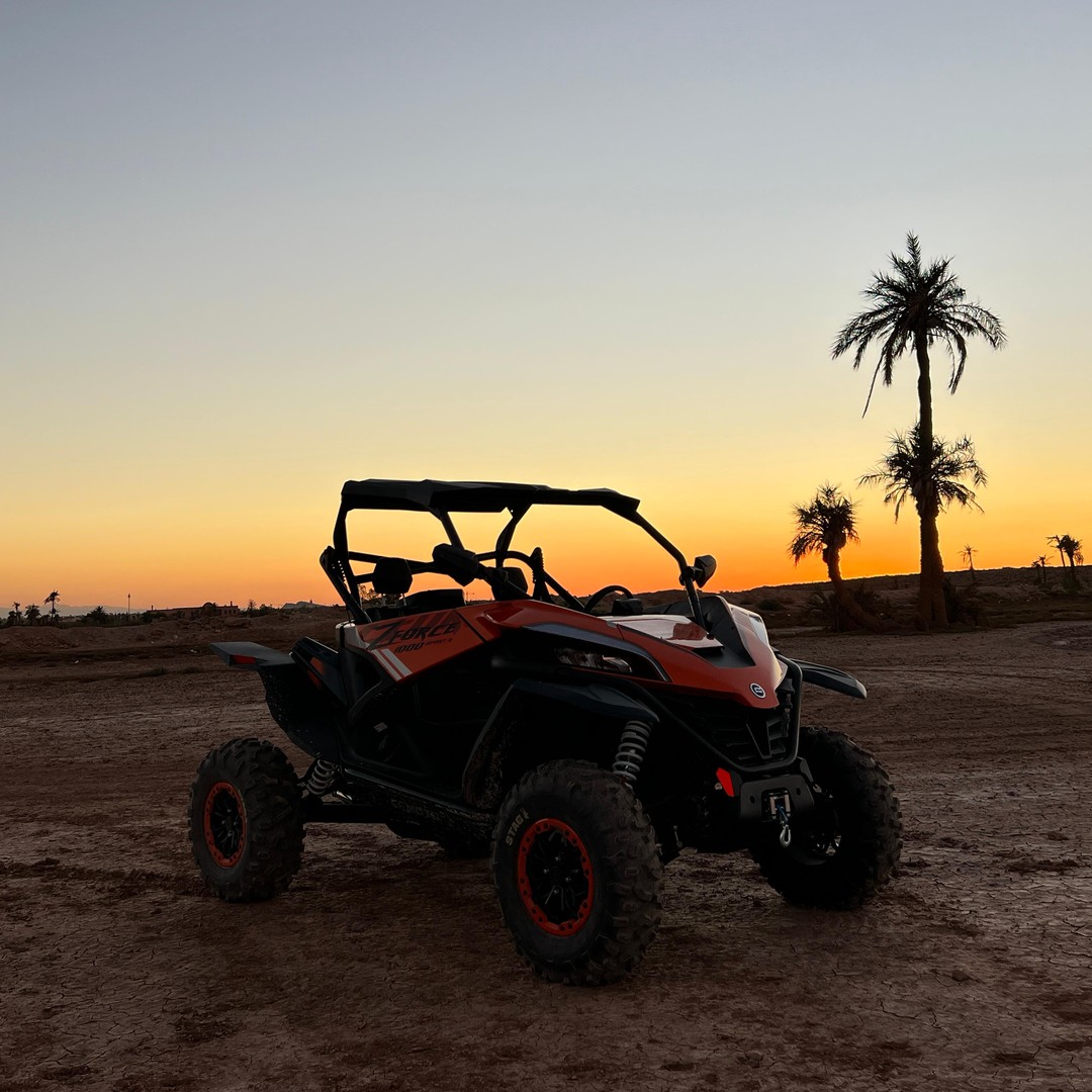 Marrakech : Excursion en buggy dans la palmeraie au coucher du soleil - buggy