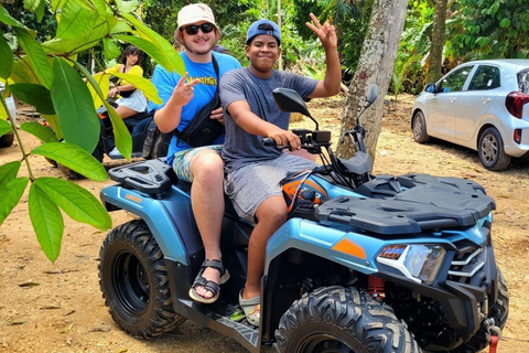 Aventura privada en quad y jardín por la campiña de Puerto Plata