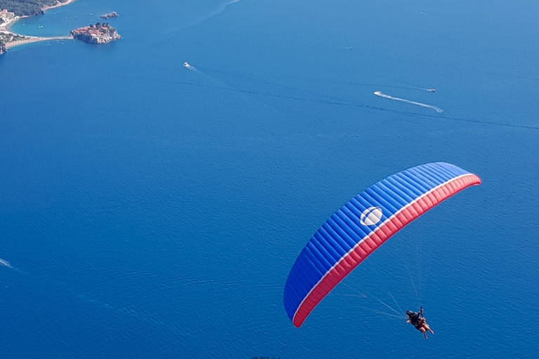 Paragliden in Budva, thermisch vliegen (vlucht van 30 minuten)