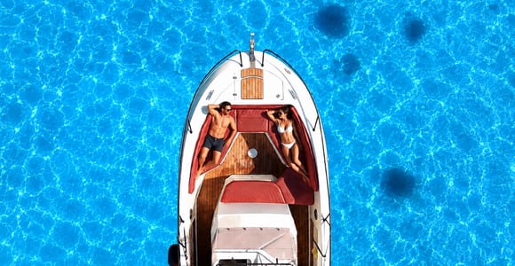 Schnellboot-Tour zu 3 Inseln in der Blauen Bucht: Schnorcheln & Cocktails