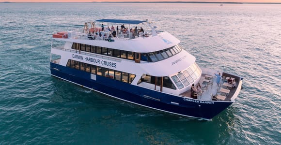 Darwin: Darwin Harbor Sunset Cruise mit Buffet Abendessen