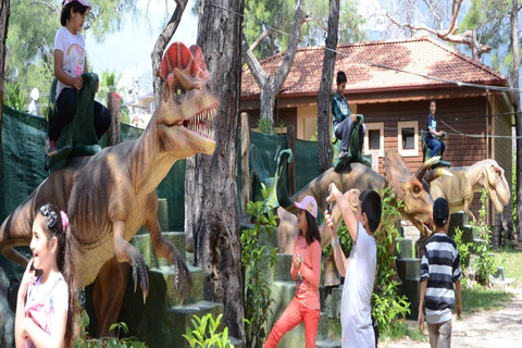 Antalya: Old Town, Düden Falls & Cable Car & Dino Park Visit 2 Waterfalls & Old Town & Lunch