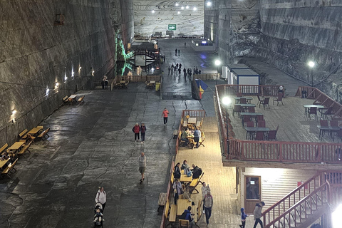 Bucharest: Salt Mine & Dracula's Tomb Trip-Tickets Included Minibus Group Tour max. 19 Persons Entrance Tickets Included