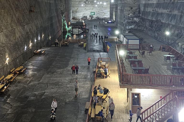 Bucharest: Salt Mine & Dracula's Tomb Trip-Tickets Included Minibus Group Tour max. 19 Persons Entrance Tickets Included