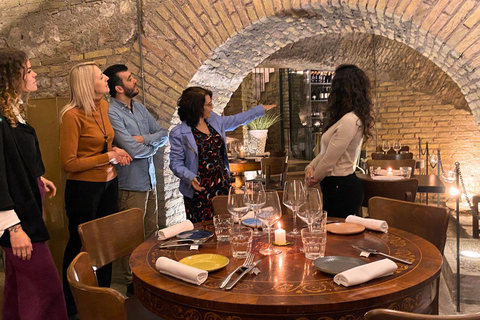 Rome: Exclusive Candlelight dinner in Agrippa's Roman Bath Shared Dinner