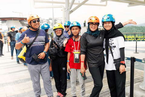 Kuala Lumpur: Skyline Luge Eintrittskarte4 Rodelfahrten mit Skyride