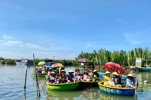 Hoi An: Local Market, Basket Boat Ride & Cooking Class Tour Market Tour, Basket Boat Ride, & Cooking Class (No Pickup)