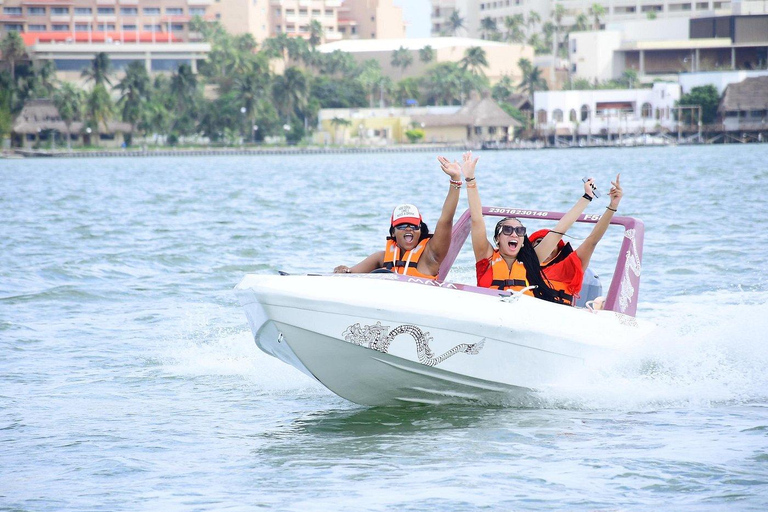 From Cancun: Speedboat & Snorkel Adventure