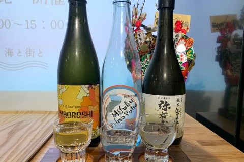 Dégustation de saké avec un professeur professionnel international de saké !
