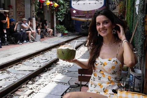 Hanoi’s French Quarter Tour and Train StreetSmall Group