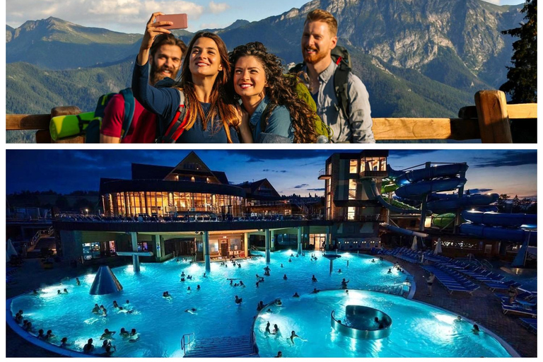 Cracovie : Zakopane, piscines thermales des Tatras et dégustation locale