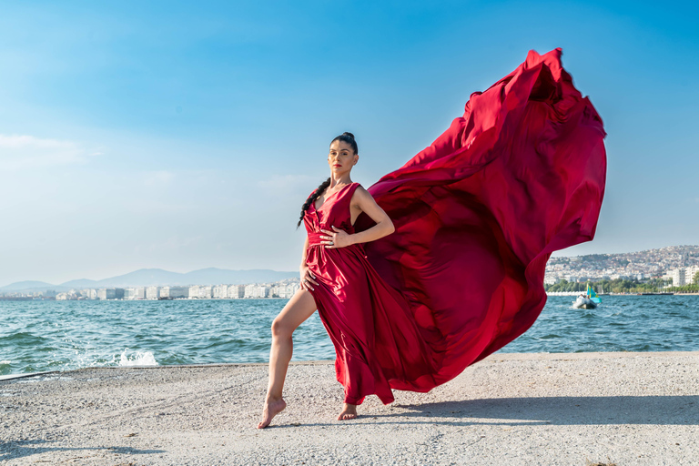 Thessaloniki: Flying Dress Photoshoot