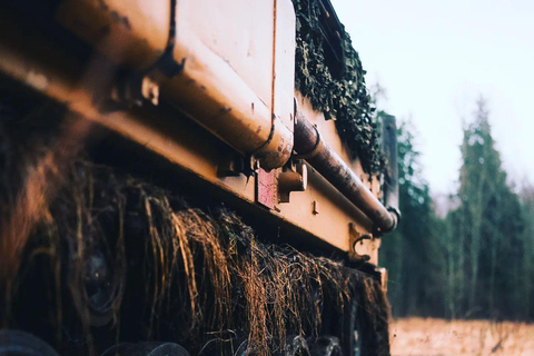 Real Tank ride in Riga Latvia