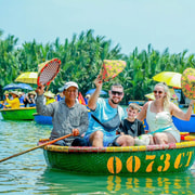 Hoi An: Basket Boat Ride in the Bảy Mẫu Coconut Forest Hoi An: Basket Boat Ride in the Bảy Mẫu Coconut Forest