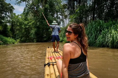 Chiang Mai: Bamboo Rafting with Hotel Transfers