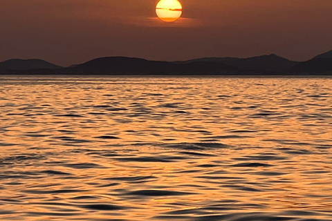 Privéboottocht bij zonsondergang naar zeereservaat Mallorca