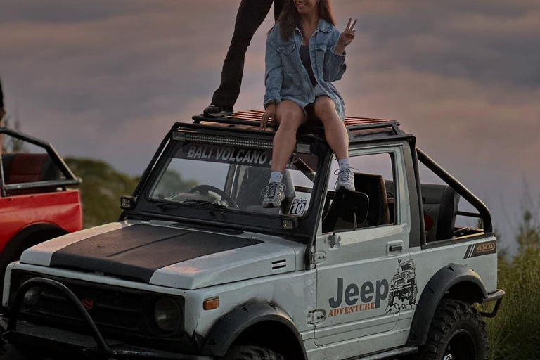Batur Sunrise Jeep Tour, Waterfall and Riceterrace & Swing Batur Sunrise Jeep Tour Only ( without transport)