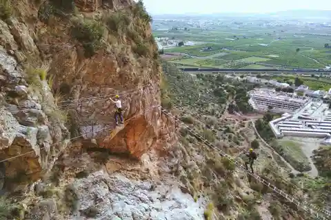 Via ferrata à Callosa del Segura