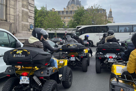 Entdecke die Pariser Sehenswürdigkeiten mit dem QuadQuad-Tour zur Entdeckung der Pariser Denkmäler