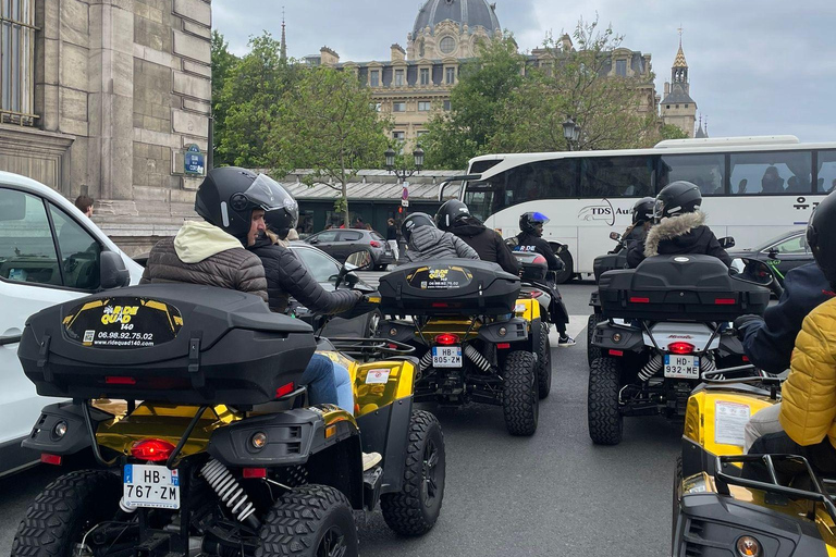 Entdecke die Pariser Sehenswürdigkeiten mit dem QuadQuad-Tour zur Entdeckung der Pariser Denkmäler