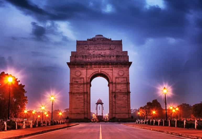 Delhi: Privétour door de stad met Lotus en Akshardham-tempel