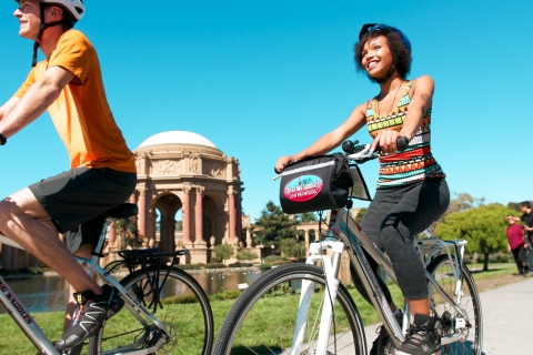 San Francisco: fietstocht door de Golden Gate Bridge naar SausalitoGolden Gate Bridge naar Sausalito-fietstocht