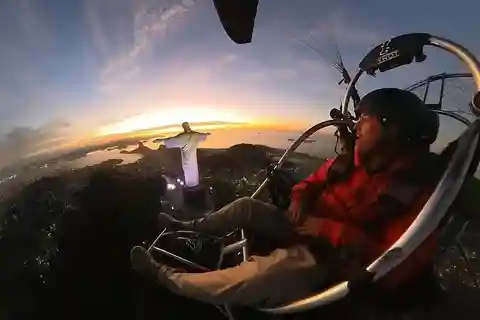 Rio de Janeiro: Panoramic paratrike flight