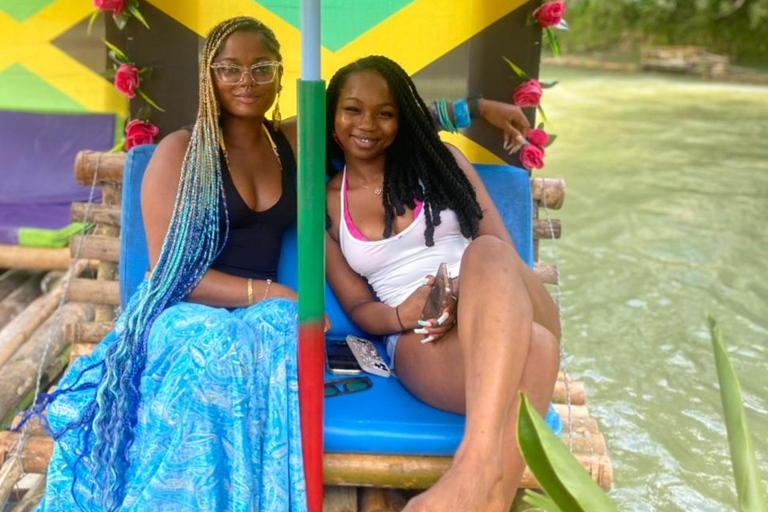 Bamboo Rafting w/ Limestone Massage Montego Bay Jamaica Transportation Only